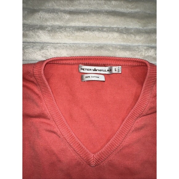 Peter Millar Pink Womens Sweater Size Large - Picture 2 of 7
